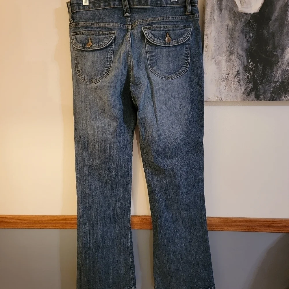 Lee Comfort Waistband Blue Jeans, Size 4 Average